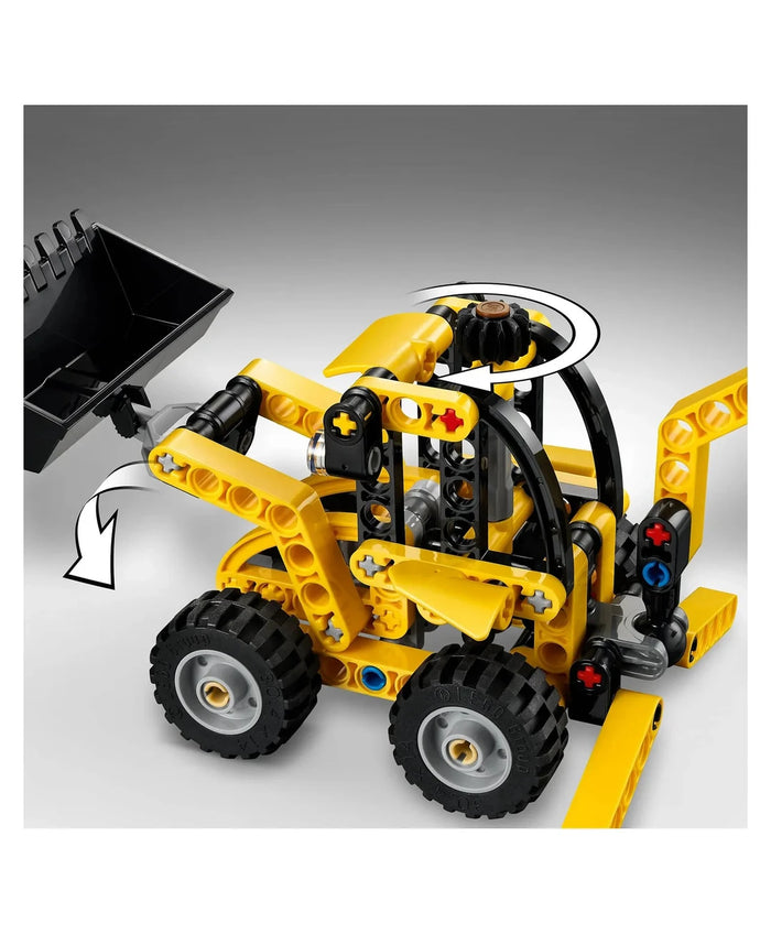 LEGO Technic Backhoe Loader Building Set, 7Y+ (42197)