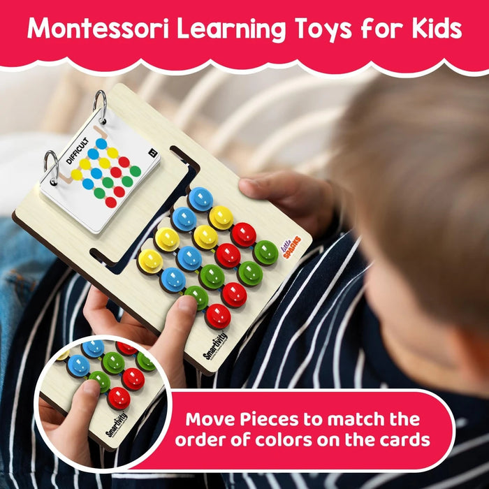Smartivity Montessori Colour & Pattern Matching Game, 3-6Y