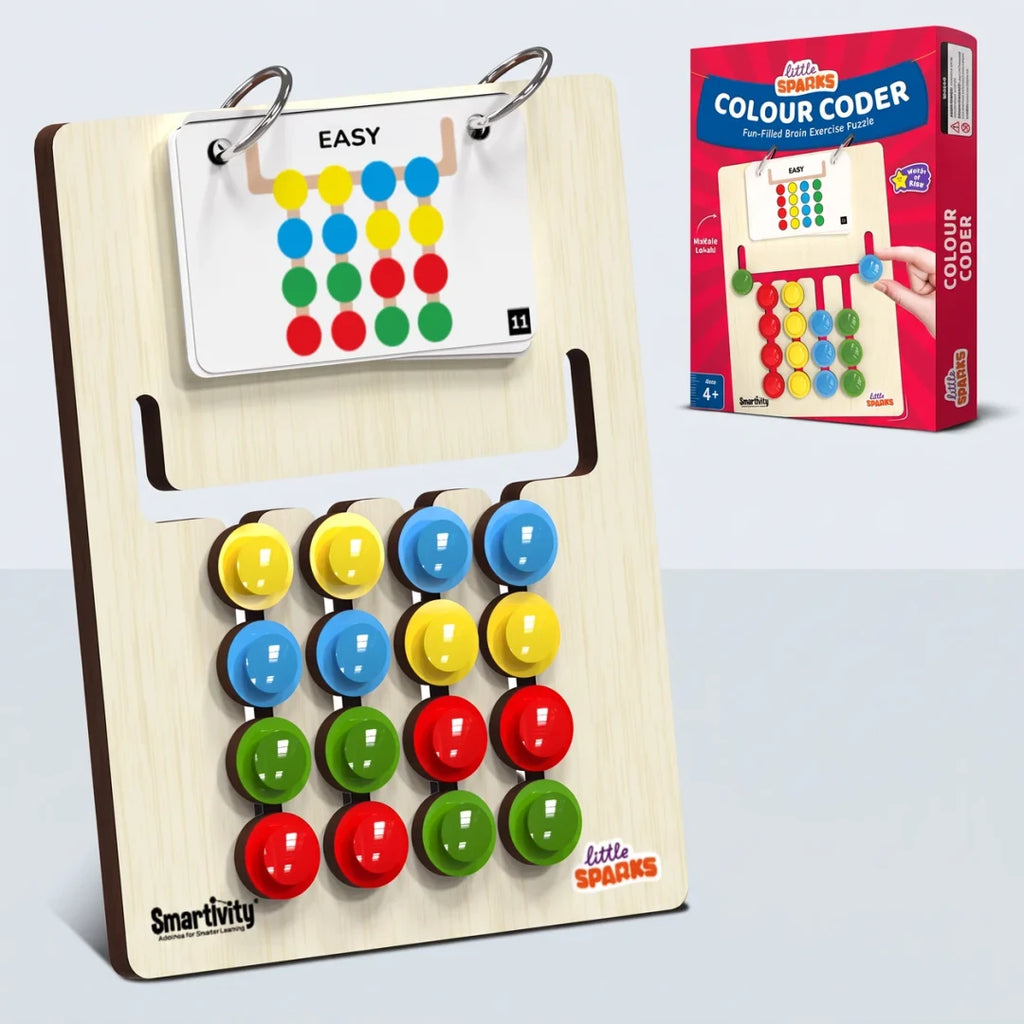 Smartivity Montessori Colour & Pattern Matching Game, 3-6Y