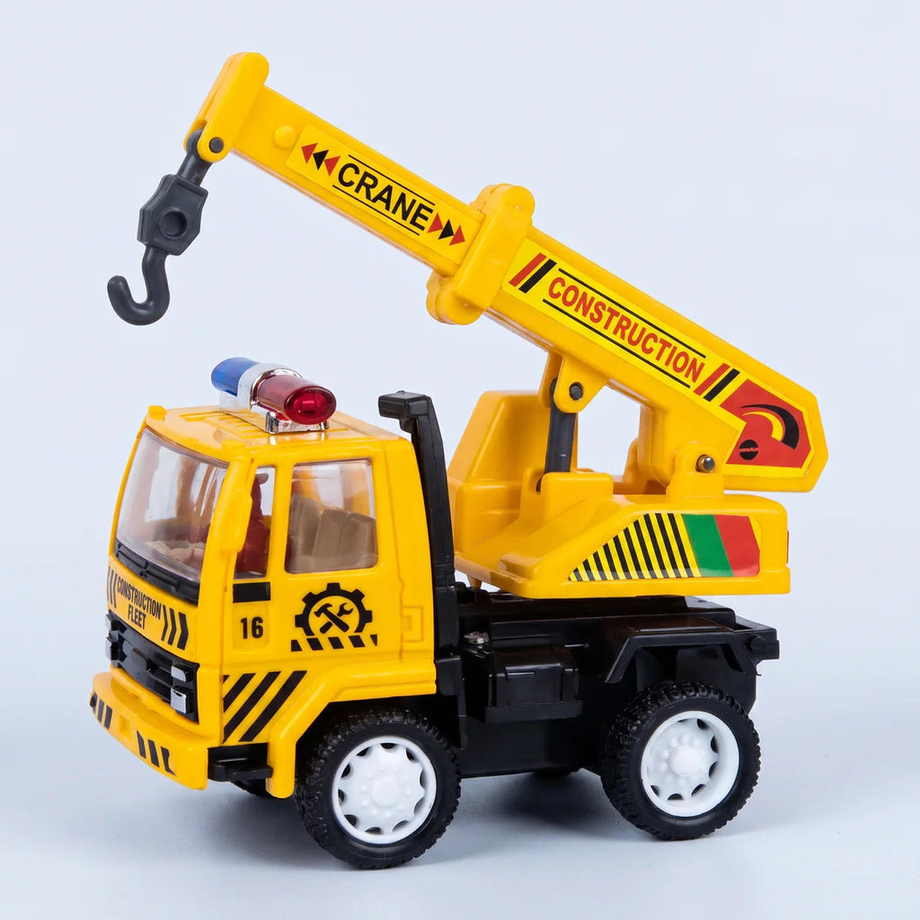 Centy Construction Crane Pull-Back Toy, 3-12Y