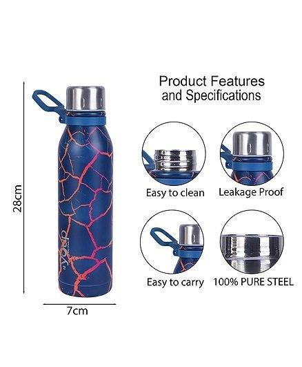 Youp Stainless Steel Water Bottle, 1000ml, Purple