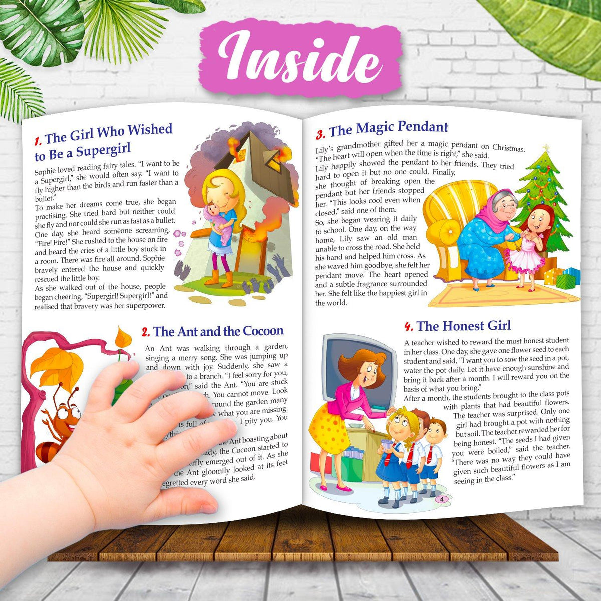 Hello Friend Stories for Girls Illustrated Story Book