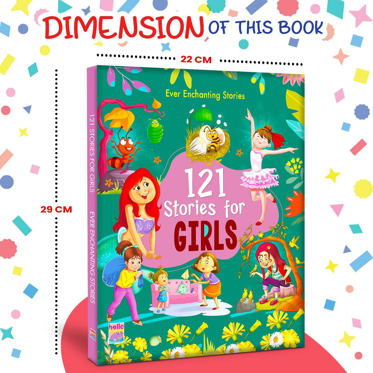 Hello Friend Stories for Girls Illustrated Story Book
